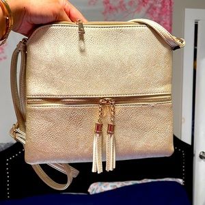 Golden Champagne Shoulder bag